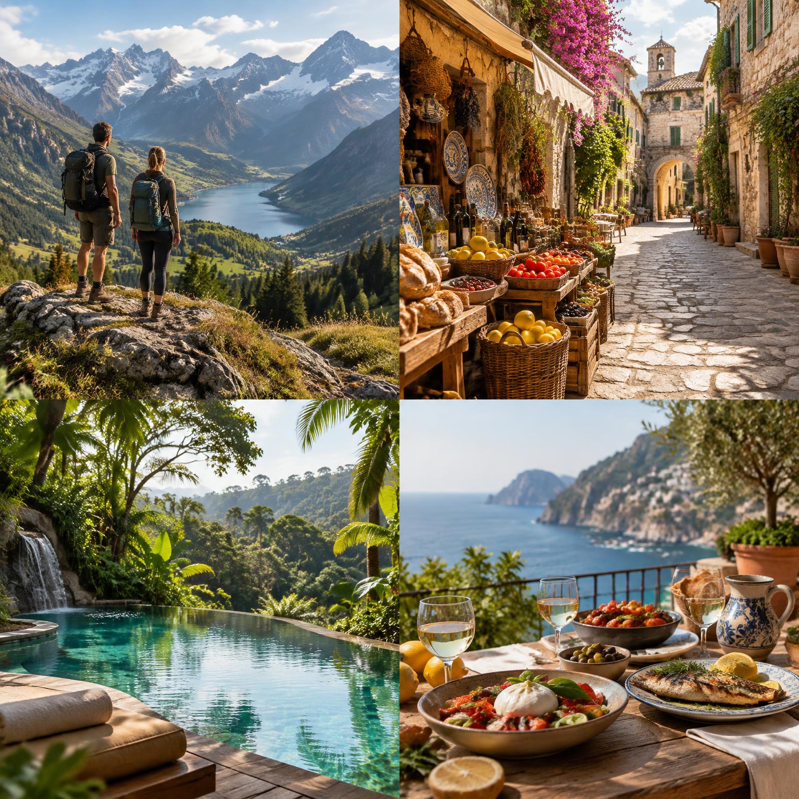 Adventure travel experience